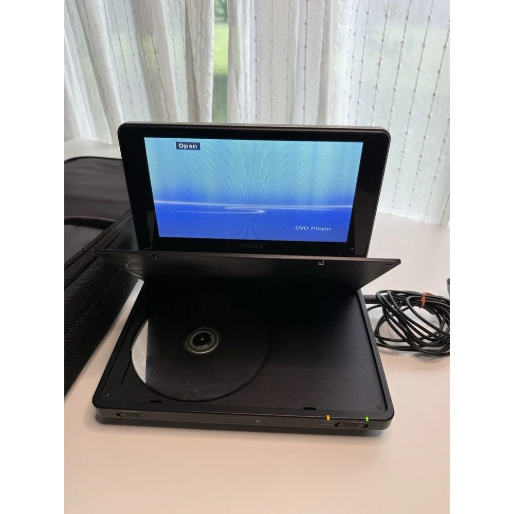 Sony Portable DVD Player DVP-FX810 W/ Remote, Adapter, Audio, Case & More WORKS